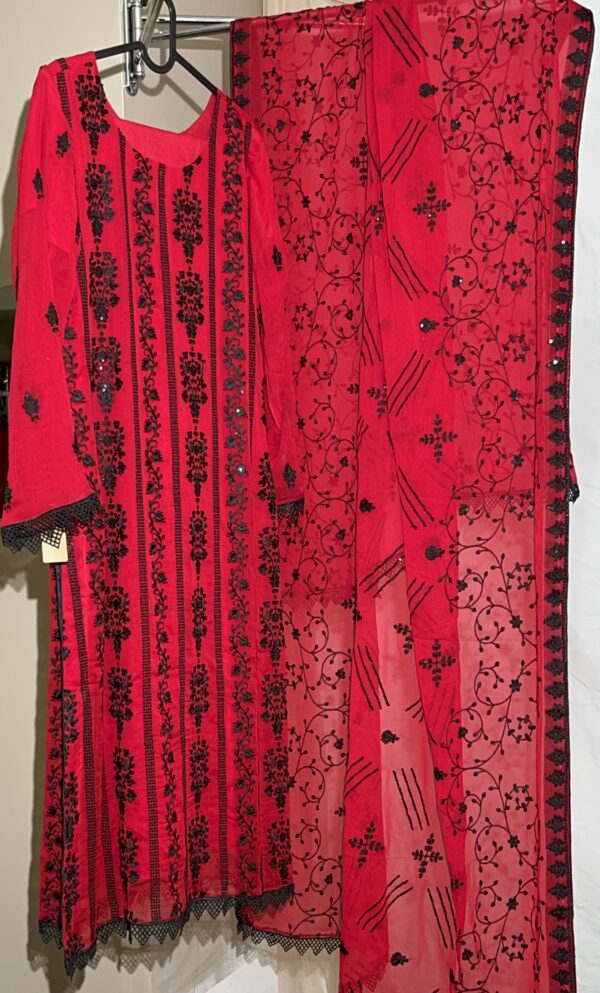CHIFFON SOFT PARTY WEAR - Image 3